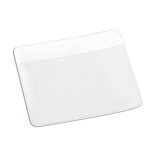  Identyfikator z kieszonką na karty plastikowe - O.BADGE HOLDER - 98 x 80 mm - 100 sztuk OPUS