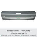 Laminator biurowy Leitz iLAM Office - A3 Szary ciemny  www.niszczarka.net