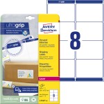 Etykiety na paczki Avery L7165-40 - 99,1 x 67,7 mm,  40 arkuszy - biały