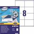Etykiety uniwersalne Avery Zweckform Economy ELA036 -105x70 mm A4, 100 arkuszy - białe  www.niszczarka.net