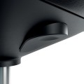 Stołek ergonomiczny Leitz Ergo z wygodnym siedziskiem, na kółkach - Czarny  www.niszczarka.net