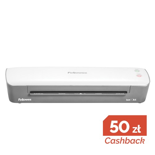 Laminator Fellowes Ion A4 # Promocja CashBack 50zł - zwrot od Fellowes  www.niszczarka.net