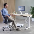 Organizator kabli, osłona kabli Fellowes CableSpine ze zintegrowanym magnesem do biurek z regulacją wysokości - BIAŁY www.niszczarka.net