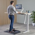 Organizator kabli, osłona kabli Fellowes CableSpine ze zintegrowanym magnesem do biurek z regulacją wysokości - BIAŁY www.niszczarka.net