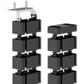 Organizator kabli, osłona kabli Fellowes CableSpine ze zintegrowanym magnesem do biurek z regulacją wysokości - CZARNY  www.niszczarka.net