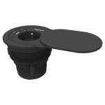 Gniazdo zasilające Power Spot Typ E czarny - Fellowes # 5 lat gwarancji