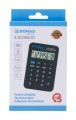 Kalkulator kieszonkowy DONAU TECH CI-LC210NR, 8-cyfr. wyświetlacz, wym. 97x62x11 mm, czarny www.niszczarka.net
