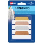 Zakładki indeksujące Avery 74786 - Ultra Tabs 63,5 x 25,4 mm, 24 szt. - metaliczny : złoty- różowo-złoty, srebrny, miedziany