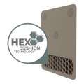 Podkładka pod mysz i nadgarstek XL Fellowes BREYTA - PIASEK z technologią HEX Cushion Technology™ # 5 lat gwarancji www.niszczarka.net