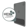 Podkładka pod mysz i nadgarstek XL Fellowes BREYTA - SZARA z technologią HEX Cushion Technology™ # 5 lat gwarancji www.niszczarka.net
