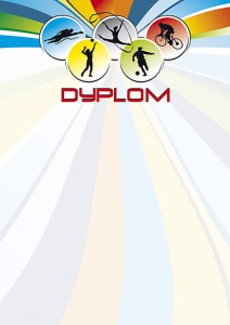 Dyplom IGRZYSKA - opk 25 szt A4 - 170g/m2 dyplomy sportowe