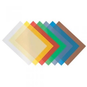 Folia okładka przeźroczysta  A4 200 mic BRĄZOWA - Argo