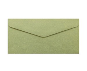 Koperta / koperty ozdobne DL Wood OLIWKOWY opk 10szt 120g/m2