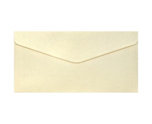 Koperta / koperty ozdobne DL Wood JASNOKREMOWY opk 10szt 120g/m2