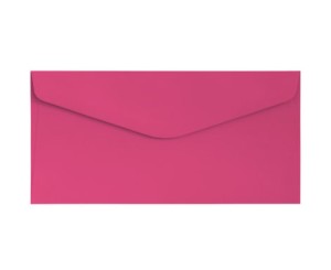 Koperta / koperty ozdobne DL GŁADKI RÓŻOWY opk 10szt 120g/m2