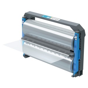 Kaseta wielokrotnego użytku z folią błyszczącą do laminatora GBC Foton 30, 75 mikronów, długość 56,4m, format A4/A3(do 250 arkuszy), 1 sztuka