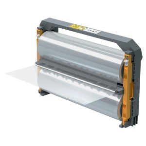Kaseta wielokrotnego użytku z folią błyszczącą do laminatora GBC Foton 30, 125 mikronów, długość 34,4m, format A4(do 150 arkuszy), 1 sztuka