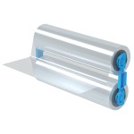  Folia błyszcząca w rolce do laminatora GBC Foton 30, 75 mikronów, długość 56,4m, format A4/A3(do 250 kartek) - uzupełnienie do kasety - zestaw 2 sztuki