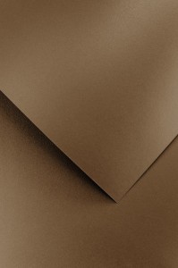 Karton ozdobny Premium 210g/m2 PEARL BRĄZOWY 20 arkuszy A4