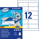 Etykiety uniwersalne Avery Zweckform Economy ELA039 - 97x42,3 mm A4, 100 arkuszy - białe