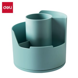 Organizer na biurko obrotowy Deli EZ417-BL, LonGreen, niebieski - opakowanie 1 sztuka