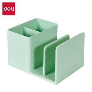 Organizer/Pojemnik na biurko - przybornik Deli EZ420-GR, UrbanRoot, zielony - opakowanie 1 sztuka