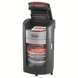 Niszczarka automatyczna Rexel ShredMax AutoFeed+ 300M ścinki 2x5mm P-5