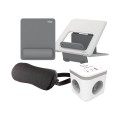 Zestaw ergonomiczny Fellowes – Breyta™ + Ampra™ - BIAŁY # 5 lat gwarancji_www.niszczarka.net