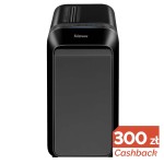 Niszczarka Fellowes LX220 CZARNA ścinki 4x12mm P-4 # 3 lata gwarancji # Promocja CashBack 300zł - zwrot od Fellowes     