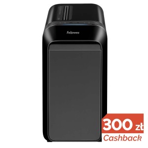 Niszczarka Fellowes LX220 CZARNA ścinki 4x12mm P-4 # 3 lata gwarancji # Promocja CashBack 300zł - zwrot od Fellowes     