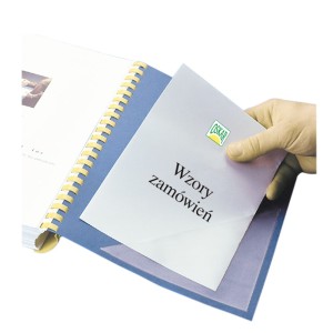  Kieszonki samoprzylepne narożne na załączniki - O.POCKET Sticky - 150 x 150 mm - opakowanie 12 sztuk OPUS 