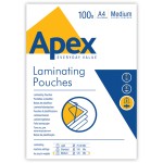 APEX Folia do laminowania błyszcząca A4 125 mikronów / 100szt