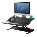 Stanowisko do pracy Fellowes Sit-Stand Lotus DX - czarne
