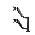 Ramię na 2 monitory Fellowes Platinum Series - pionowe - CZARNE www.niszczarka.net