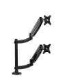 Ramię na 2 monitory Fellowes Platinum Series - pionowe - CZARNE www.niszczarka.net
