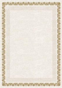 Dyplom ARKADY ZŁOTE - opk 25 szt A4 - 170g/m2 dyplomy ozdobne