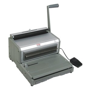Bindownica elektryczna OPUS Wire El-Jumbo - Profesjonalna bindownica do grzbietu drutowego 