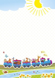 Dyplom LOKOMOTYWA - opk 25 szt A4 - 170g/m2 dyplomy dla dzieci