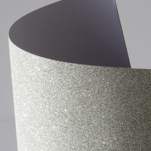 Arkusz brokatowy samoprzylepny SREBRNY A4 150g/m2 opakowanie 10 sztuk NOWOŚĆ