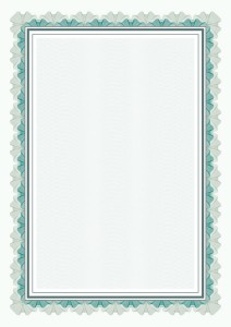 DYPLOM  FALBALA-Z - opk 25 szt A4 - 170g/m2 dyplomy ozdobne