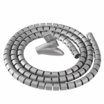 ORGANIZATOR KABLI Fellowes CableZip - SREBRNY