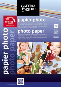 Papier photo glossy 10x15cm 240 g/m2 - 25 ark fotograficzny błyszczący