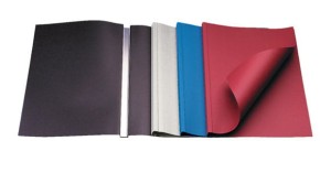 O. SOFTPLAIN Okładka kanałowa miękka Karton-Karton A czarna