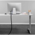 Organizator kabli Fellowes CableZip - SREBRNY