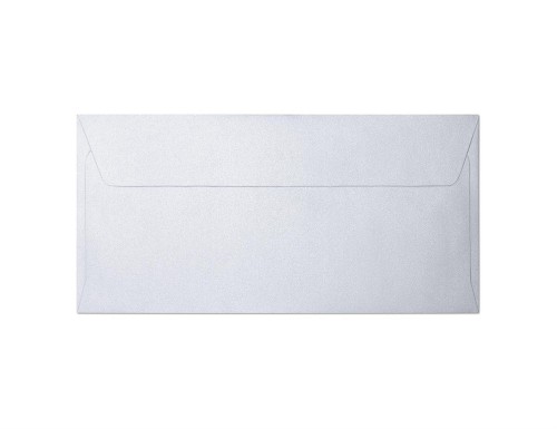 Koperta / koperty ozdobne DL - MILLENIUM DIAMENTOWA BIEL opk 10szt 120g/m2 www.niszczarka.net