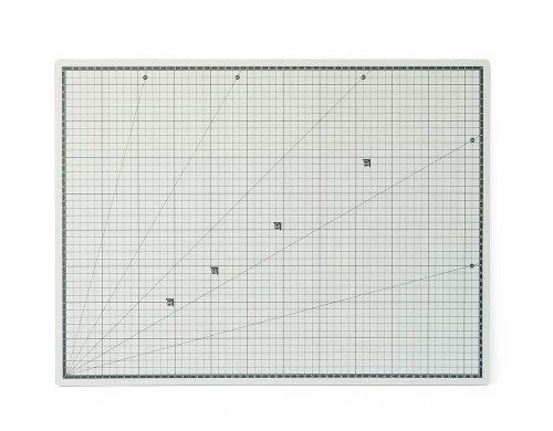 DWUSTRONNA MATA DO CIĘCIA samoregenerująca 60x45cm grubość 3mm www.niszczarka.net