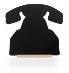 Tablica kredowa TELEFON 255x230mm 1 sztuka