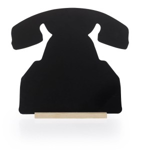 Tablica kredowa TELEFON 255x230mm 1 sztuka