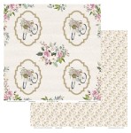 Papier scrapbookingowy Retro Inspiracje 03 30,5x30,5 opakowanie 5 ark