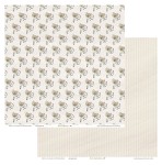 Papier scrapbookingowy Retro Inspiracje 07 30,5x30,5 opakowanie 5 ark